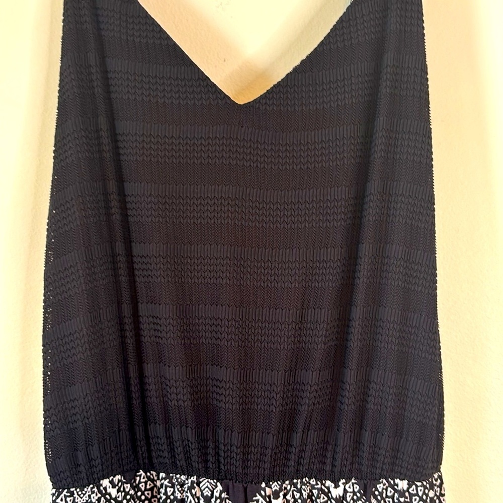 Maurices Black and White Spaghetti Strap Tribal Sundress - Picture 3 of 8